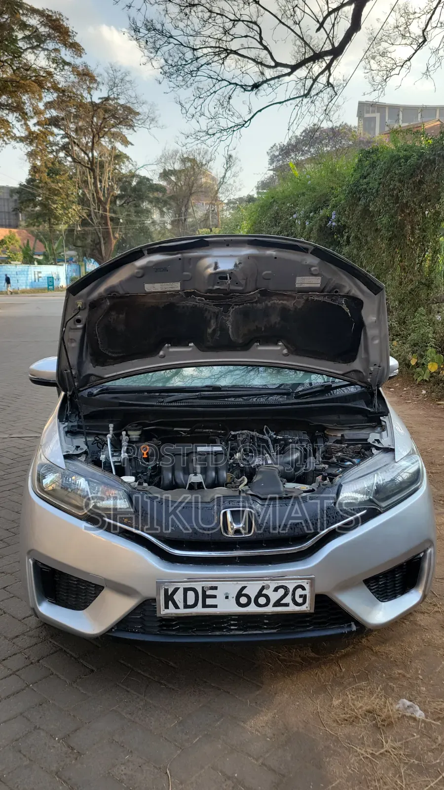 Honda Fit 2014 Gray