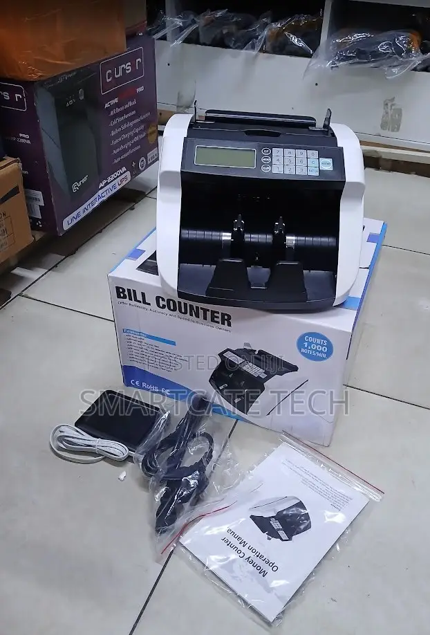 Professional Cash Counter Machine With Counterfeit Detector