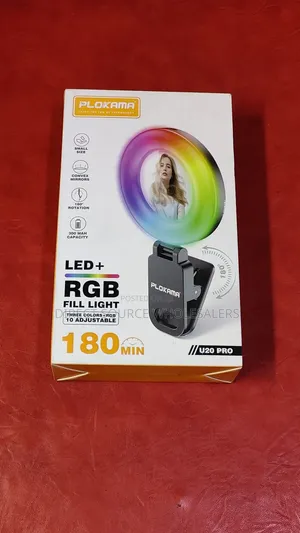 Plokama LED RGB Selfie Light for TikTok Content Creators