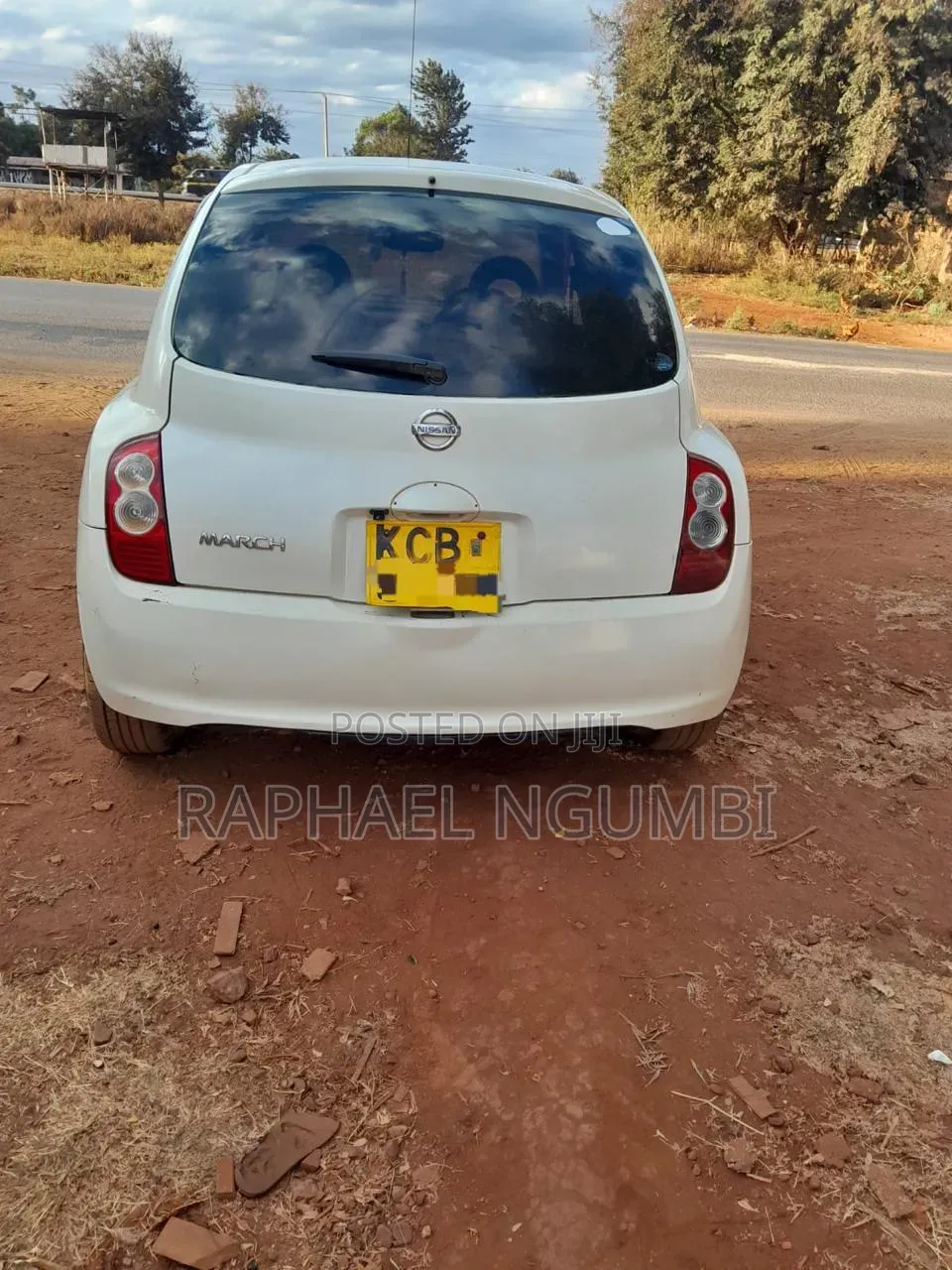 Nissan March 2007 White