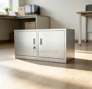 Modern Office Storage Cabinet : Metallic Office File Cabinet