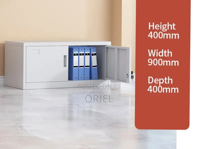 Modern Office Storage Cabinet : Metallic Office File Cabinet