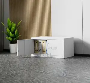 Modern Office Storage Cabinet : Metallic Office File Cabinet