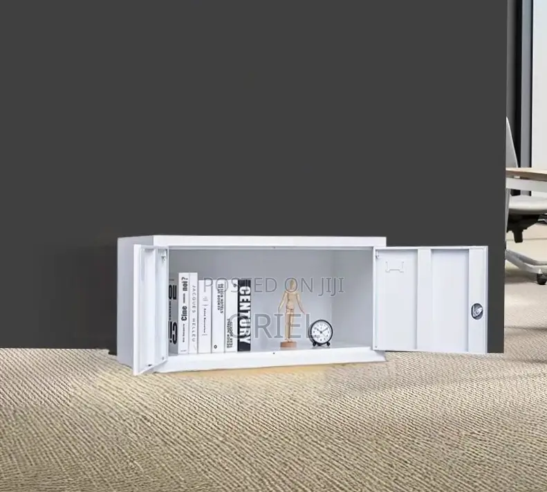Modern Office Storage Cabinet : Metallic Office File Cabinet