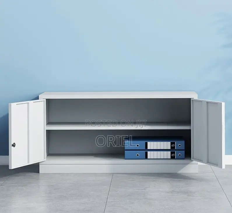 Modern Office Storage Cabinet : Metallic Office File Cabinet