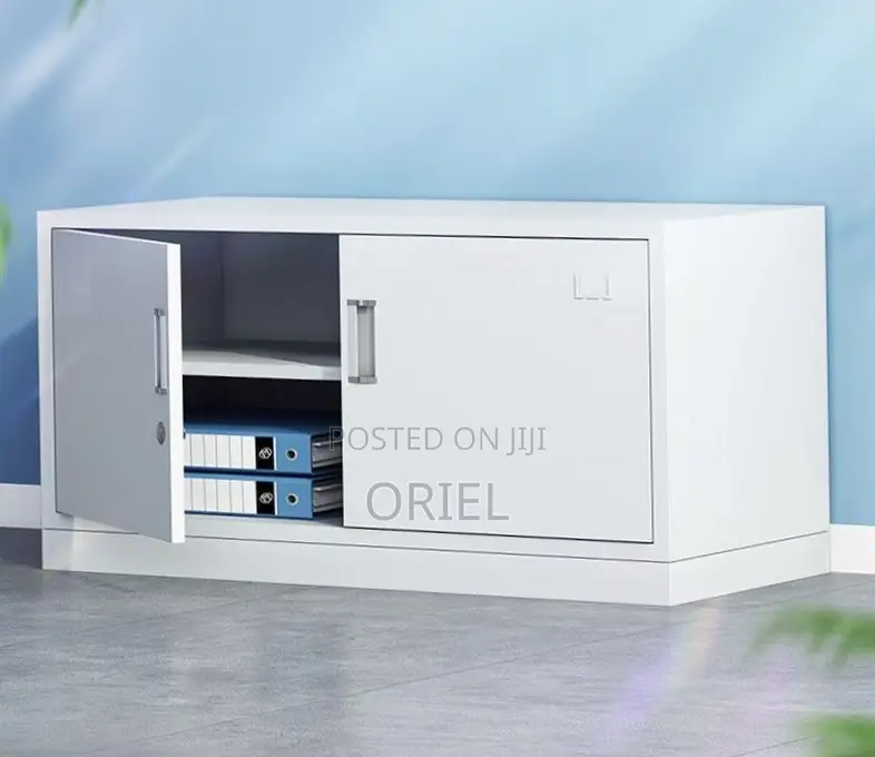 Modern Office Storage Cabinet : Metallic Office File Cabinet