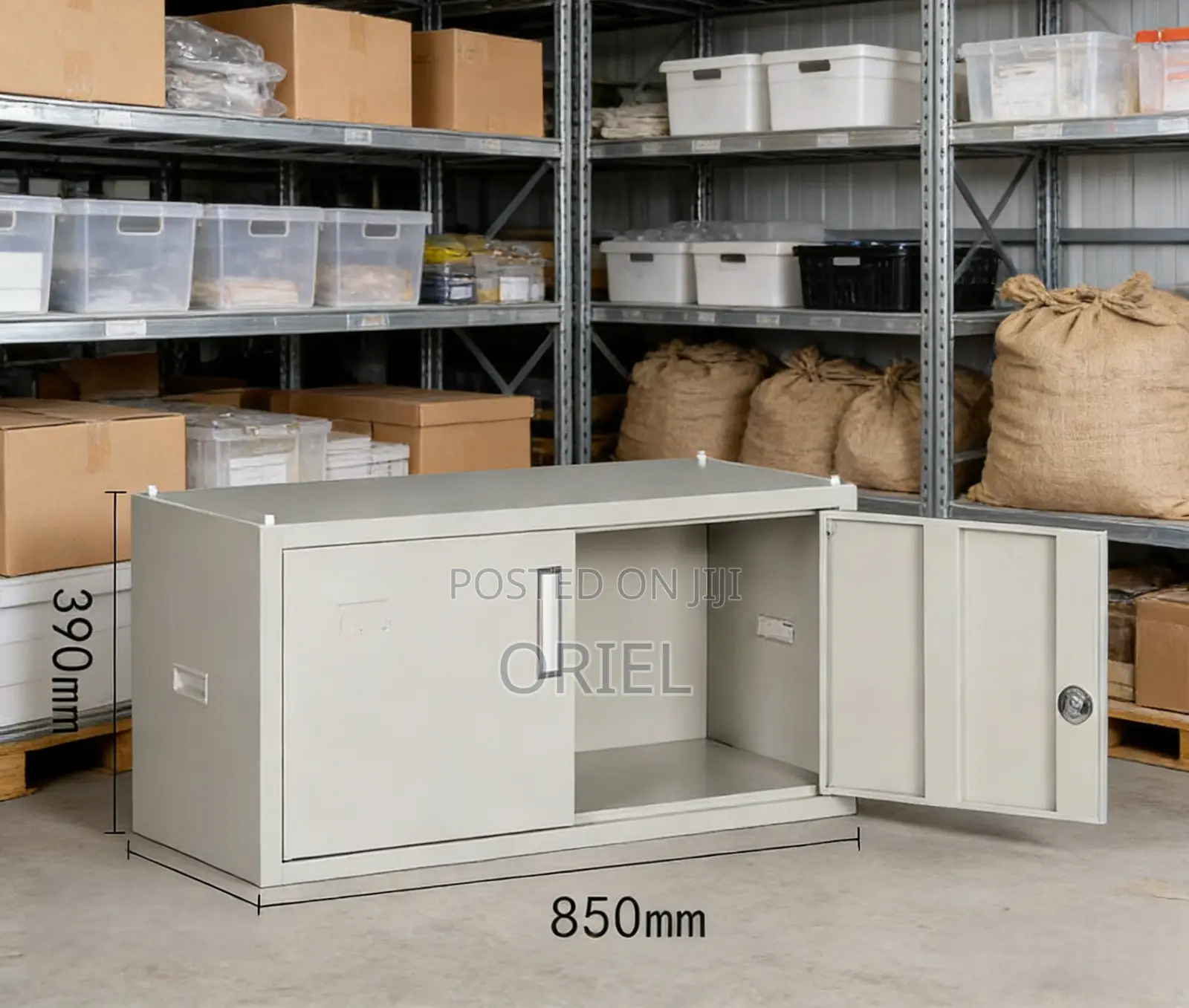 Modern Office Storage Cabinet : Metallic Office File Cabinet