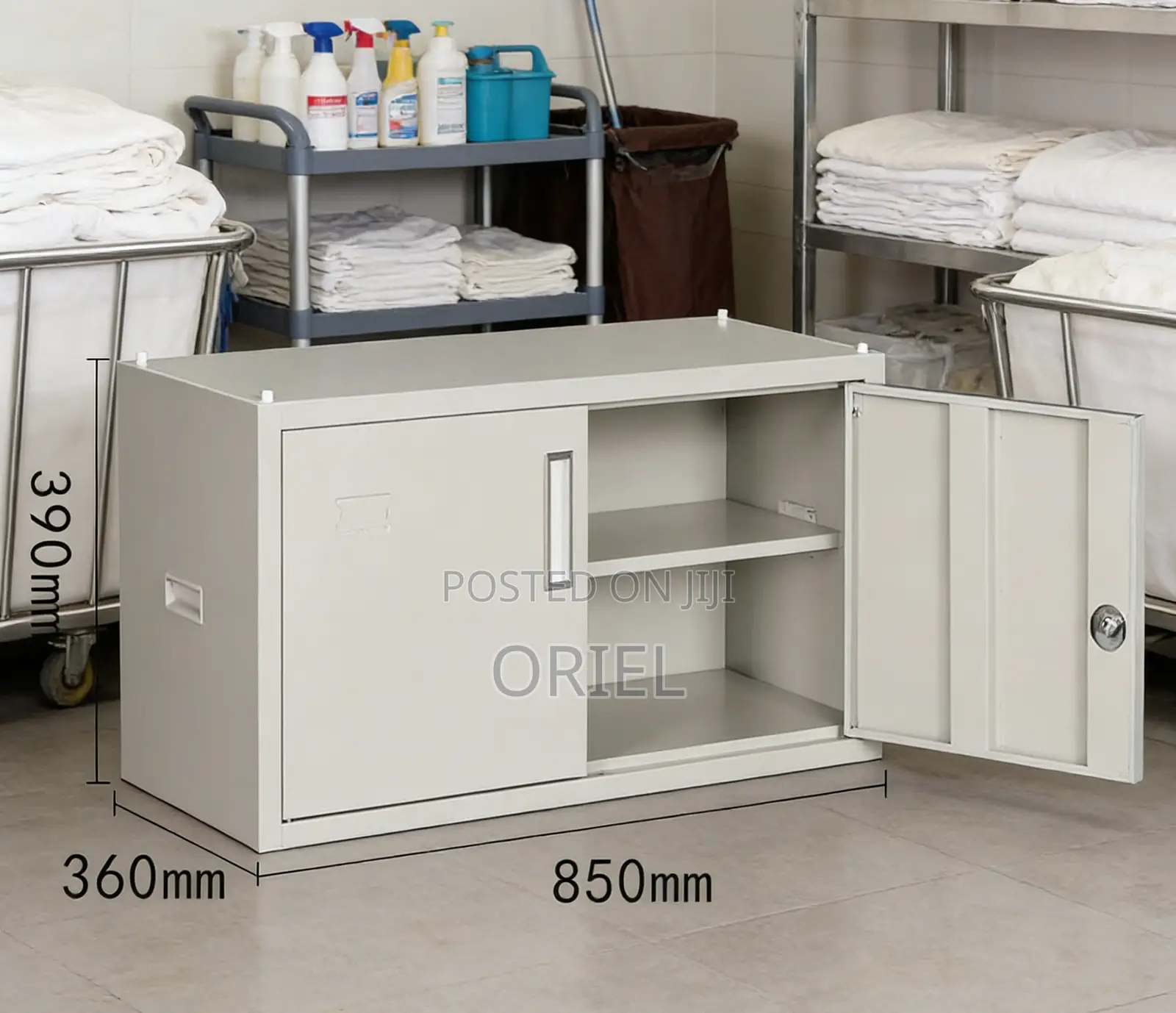 Modern Office Storage Cabinet : Metallic Office File Cabinet