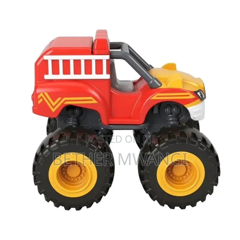 Blaze the Monster Machines Die-Cast Monster Trucks - Rescue Stripes