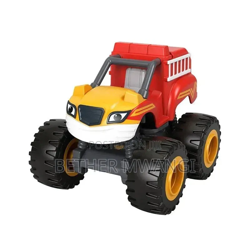 Blaze the Monster Machines Die-Cast Monster Trucks - Rescue Stripes