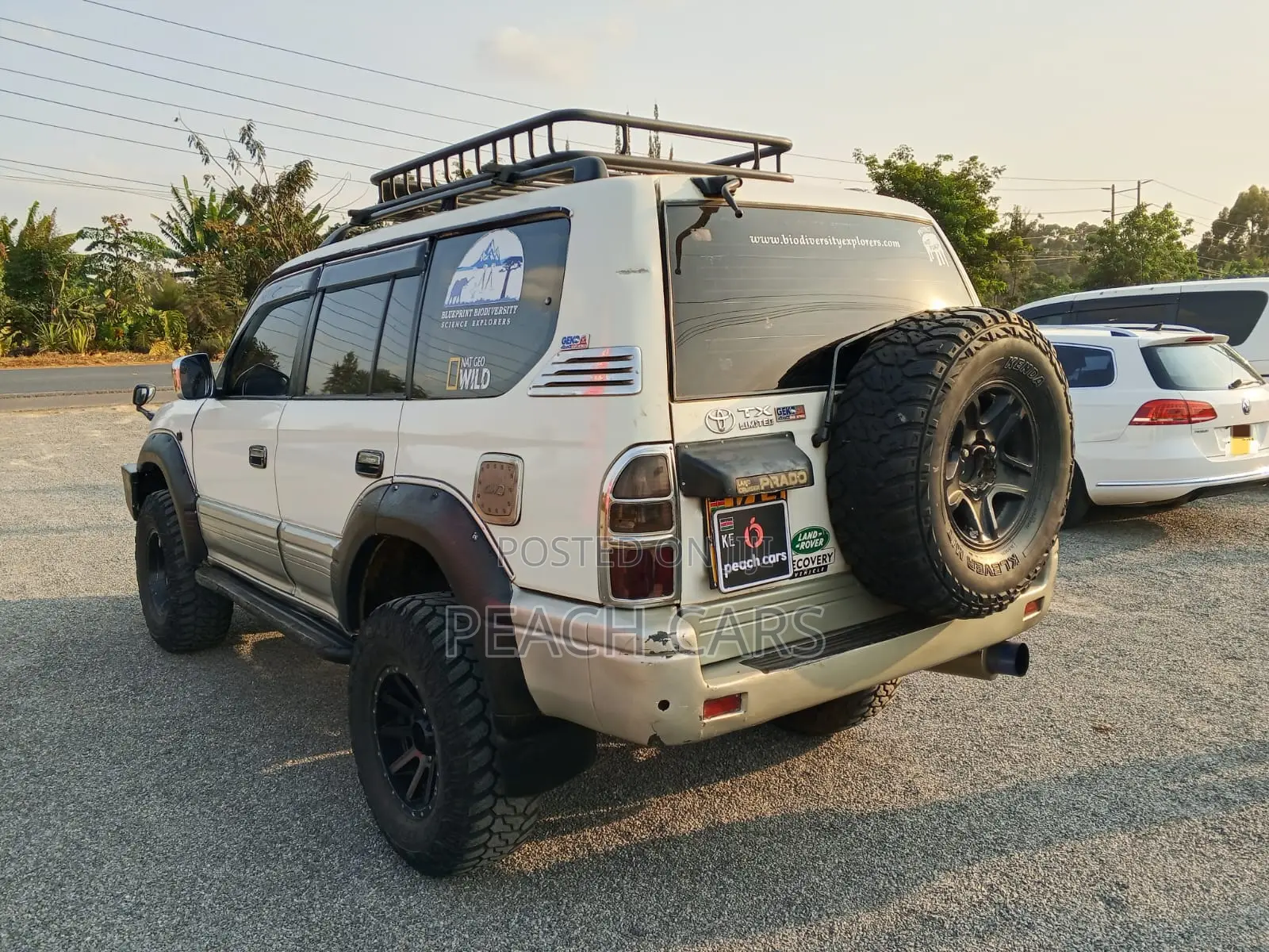 Toyota Land Cruiser Prado 2000 White