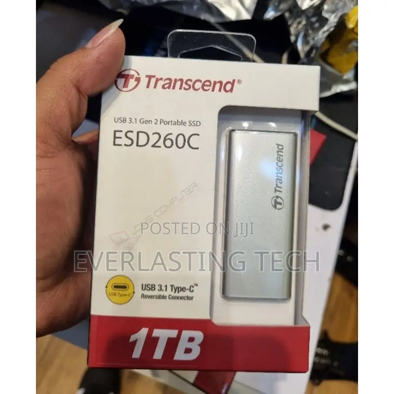 Transcend 1tb Esd260c Portable SSD 3.1 Gen 2,type C