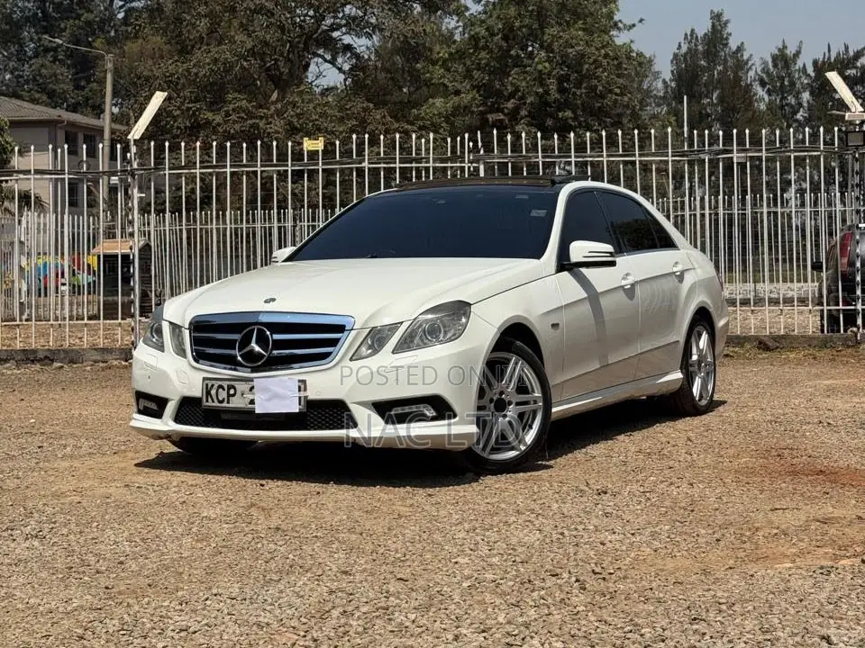Mercedes-Benz E250 2010 White