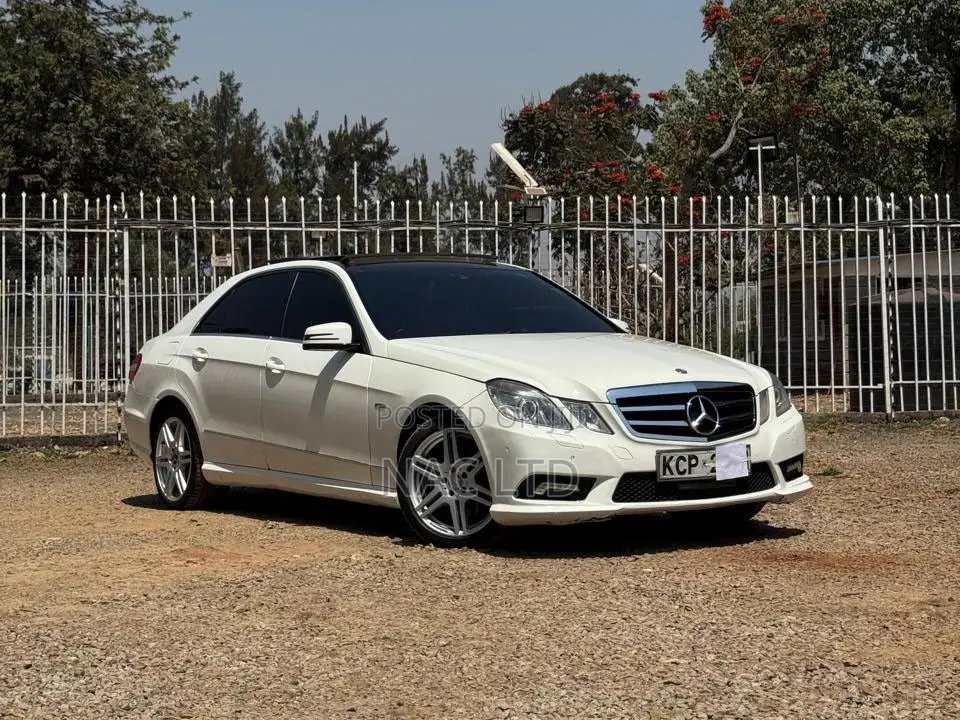 Mercedes-Benz E250 2010 White