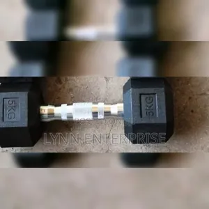 Hexagonal Lifters Single Hand 5kgs Dumbbell