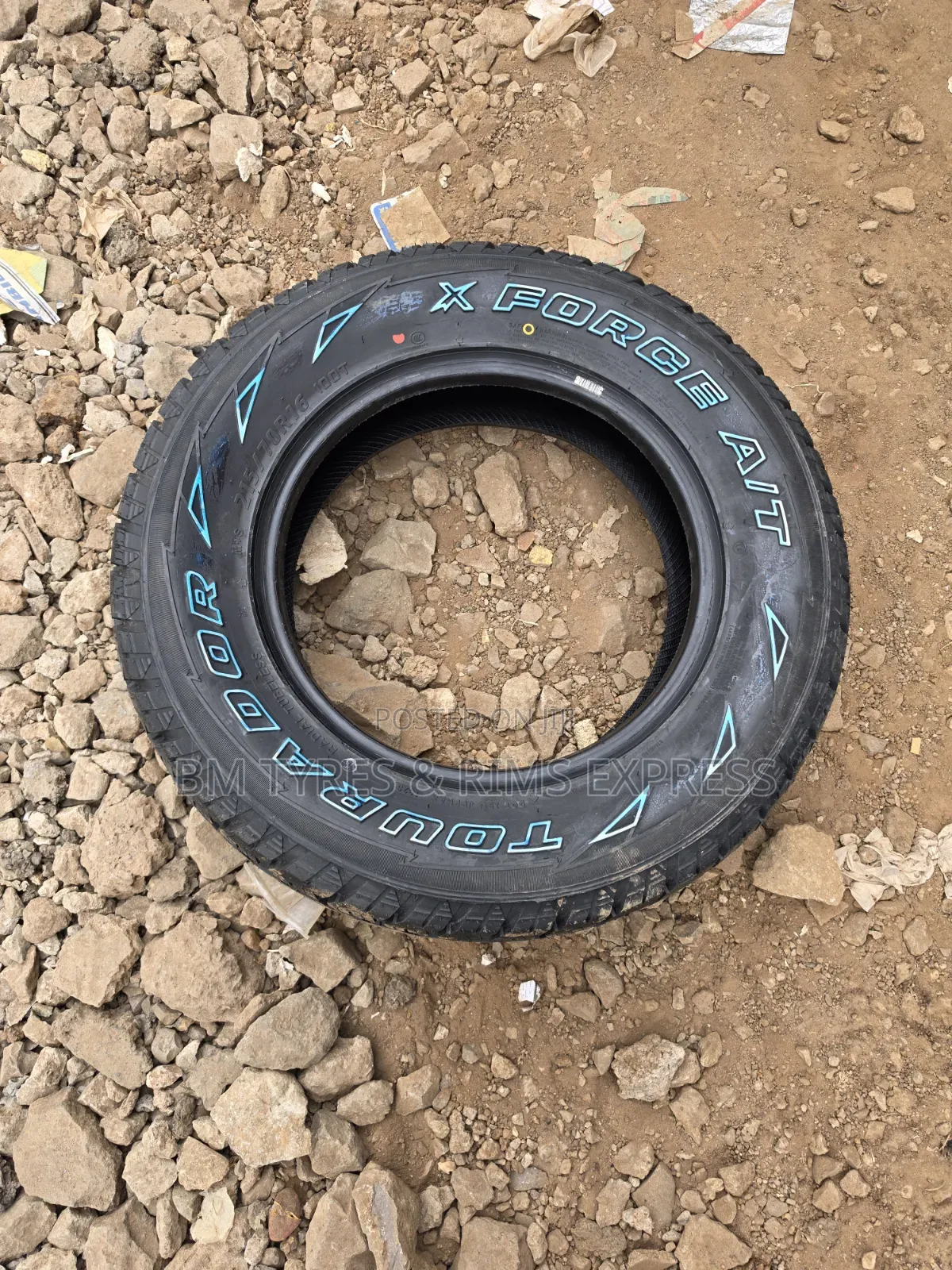 215 /70 R16 X-Force Tyres (All Terrrain)