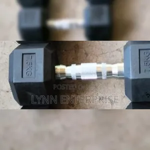 7.5kgs Hexagonal Lifters Single Hand 7.5kgs Dumbbell