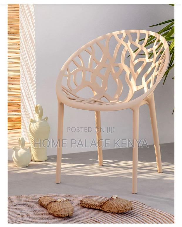 Dining Chair; Premium Plastic Dining Chair for Modern Home Interiors