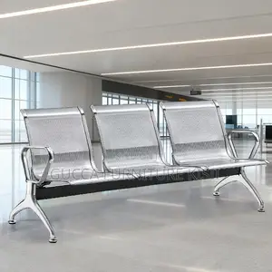 Bench; Heavy Duty Steel Unpadded Visitor Bench
