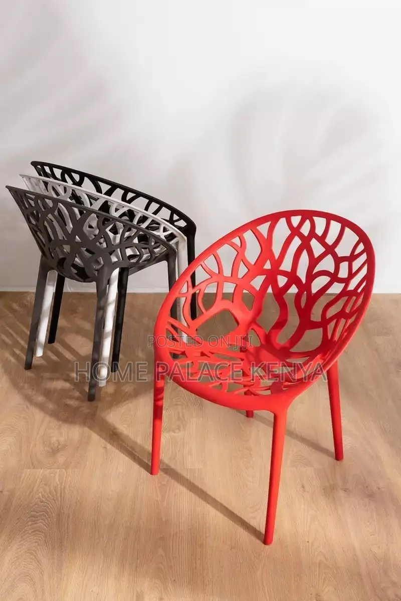 Dining Chair; Premium Plastic Dining Chair for Modern Home Interiors