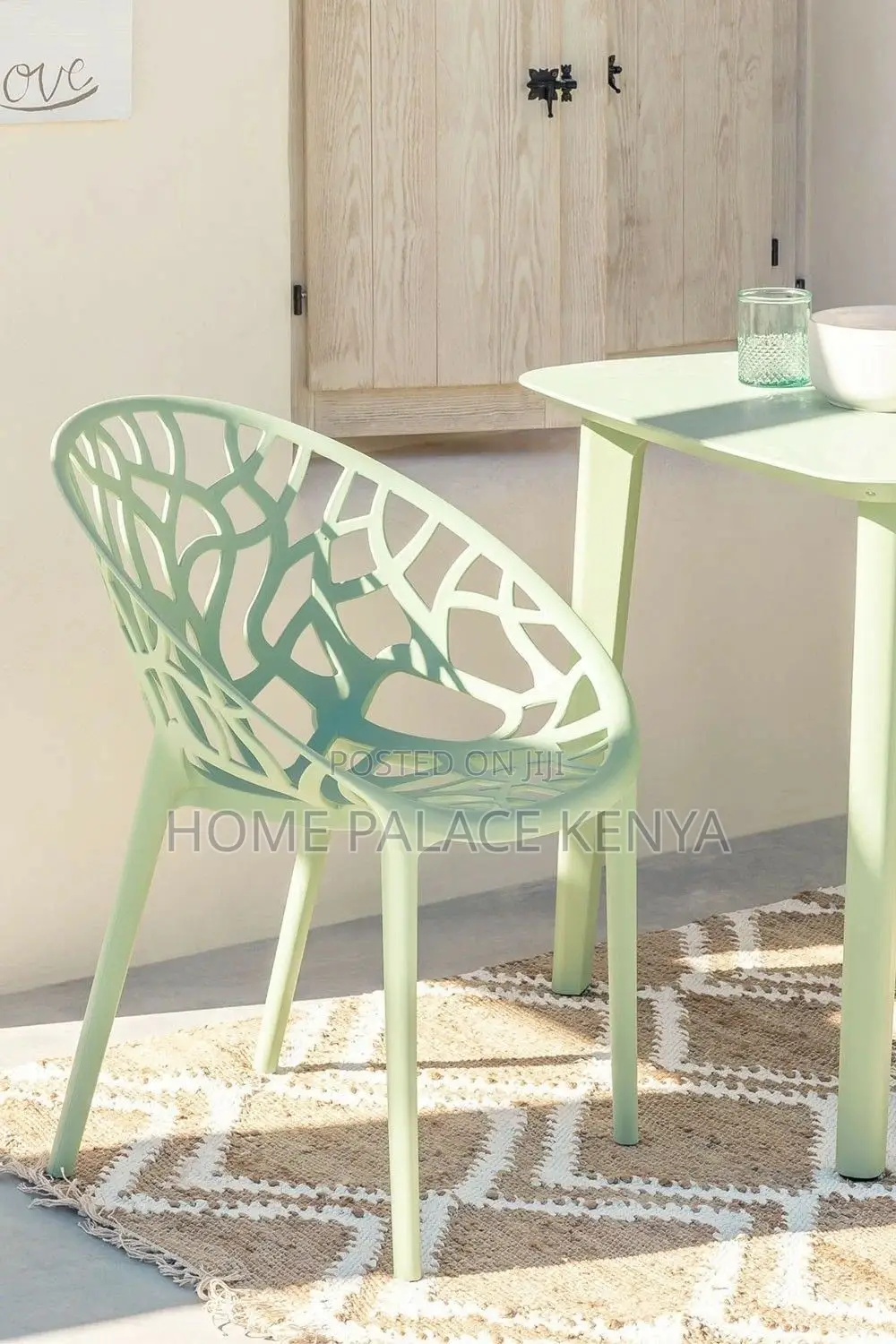 Dining Chair; Premium Plastic Dining Chair for Modern Home Interiors
