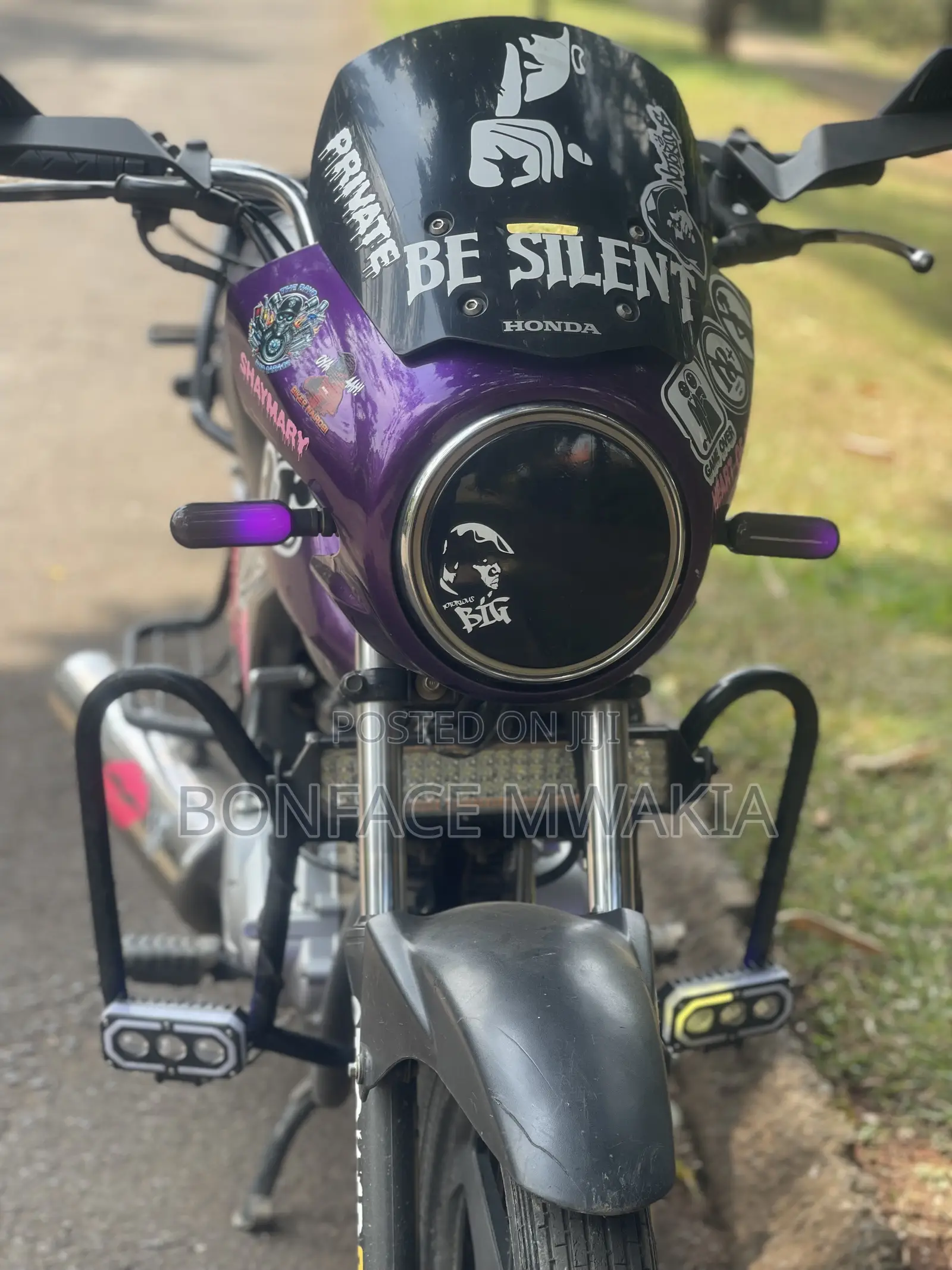 Honda CB 2024 Purple