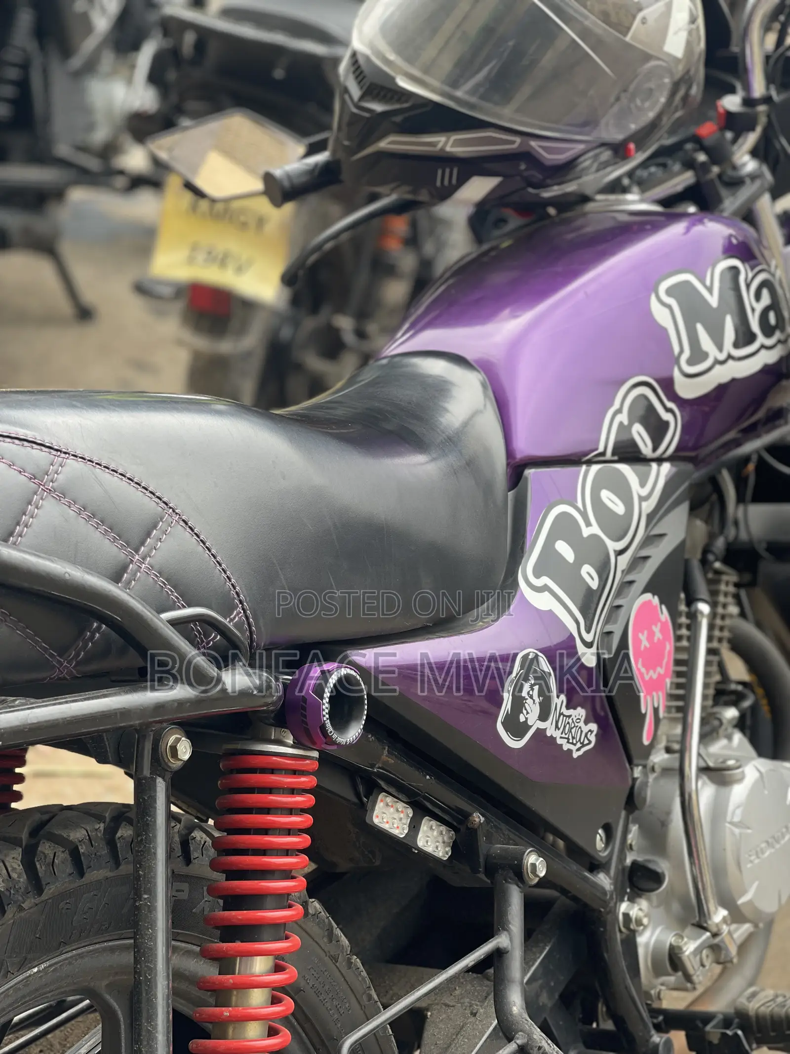 Honda CB 2024 Purple