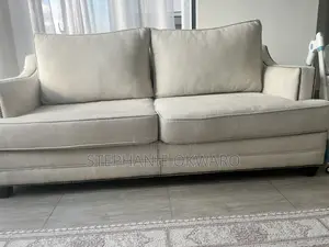 Three Seater Beige Sofa