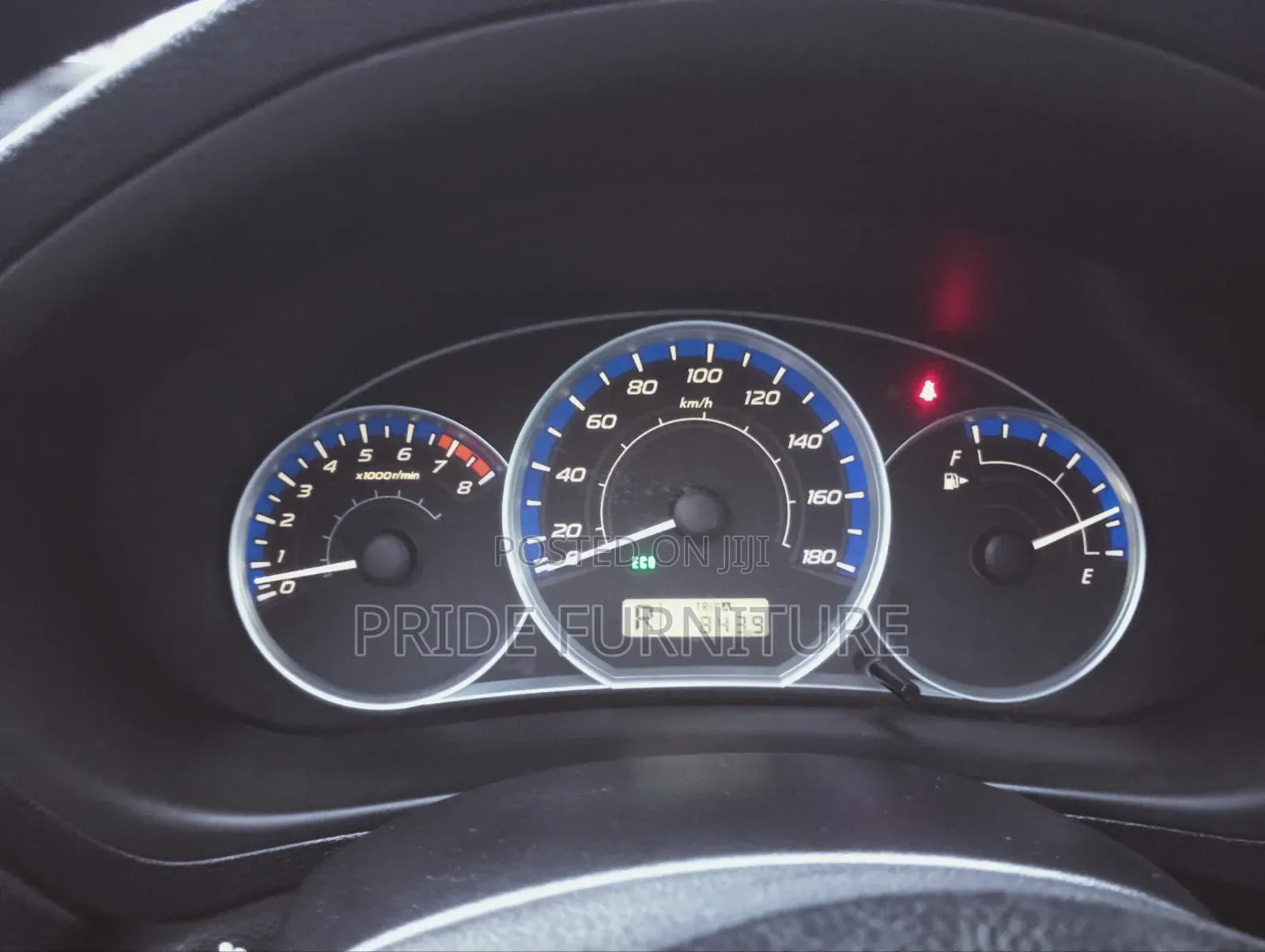 Subaru Exiga 2010 Black