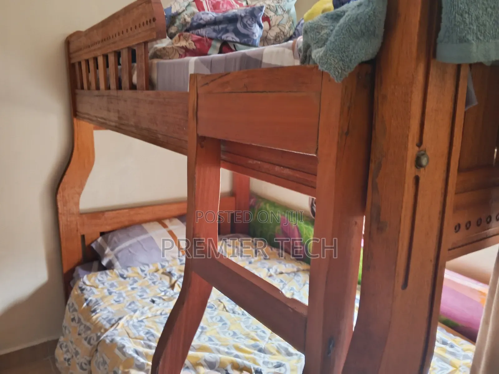 Strong Double Decker Bed (4*6,3 1/2 )With Brand New Mattresses