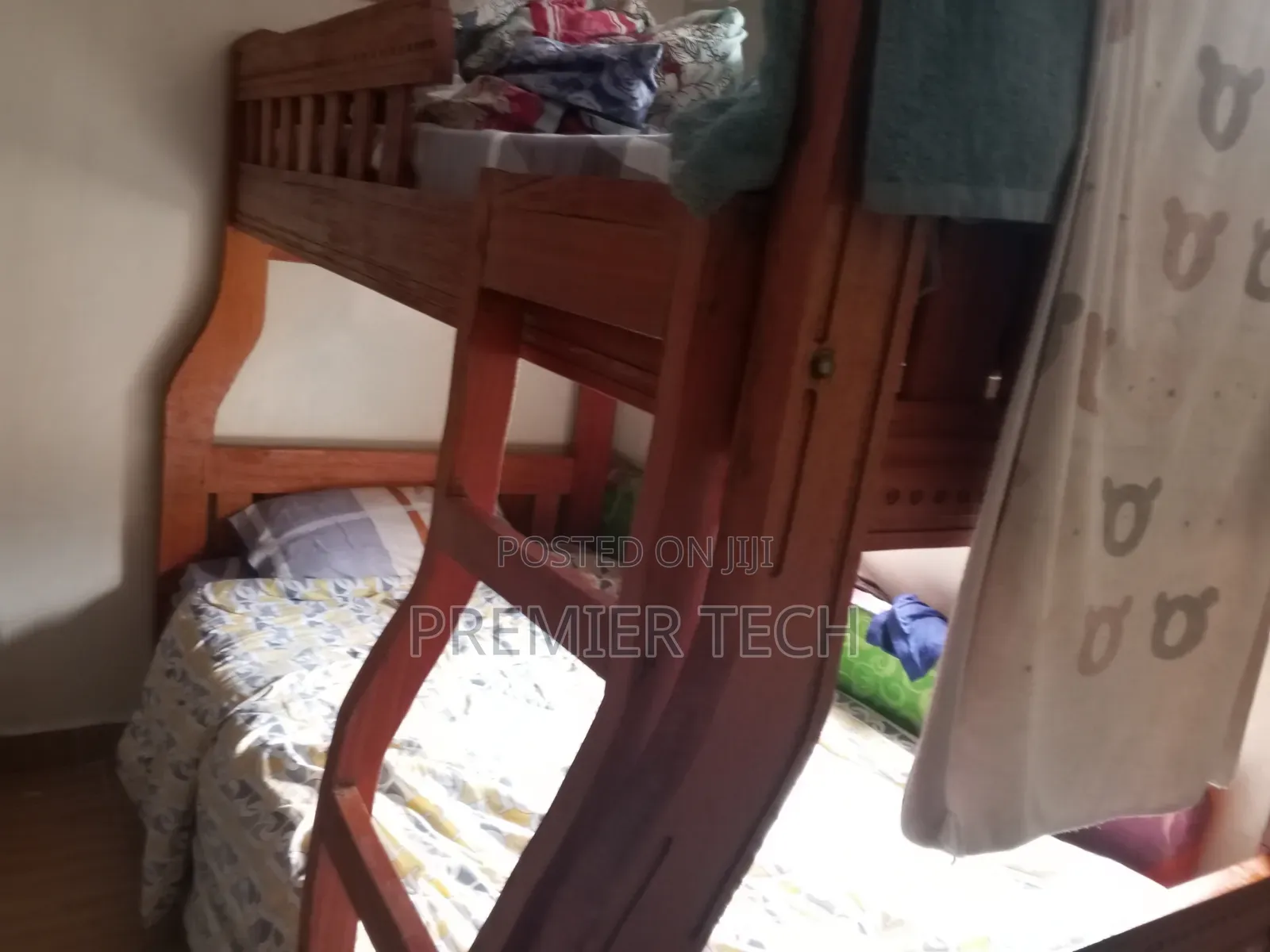 Strong Double Decker Bed (4*6,3 1/2 )With Brand New Mattresses