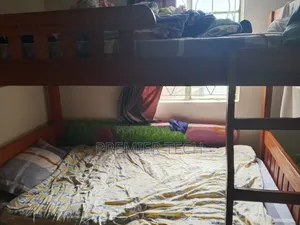 Strong Double Decker Bed (4*6,3 1/2 )With Brand New Mattresses