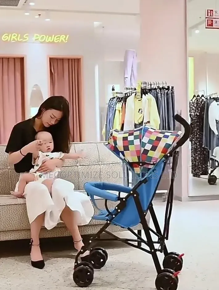 Foldable Baby Stroller – Portable Umbrella Full Canopy Storage Bag