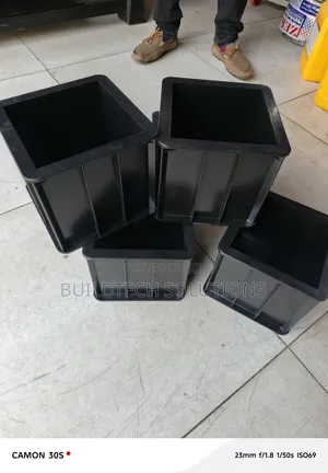 Concrete Plastic Cube Moulds