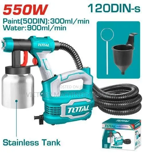 Total HVLP Spray Gun 550w — Tt5006-2