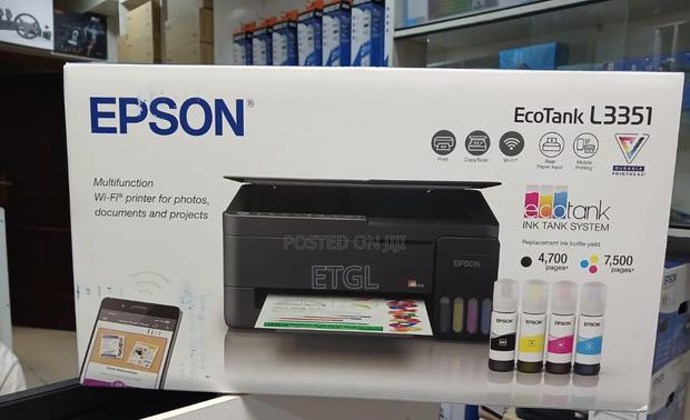 Epson EcoTank L3351 Printer| Wireless | A4 | Print, Copy, Scan