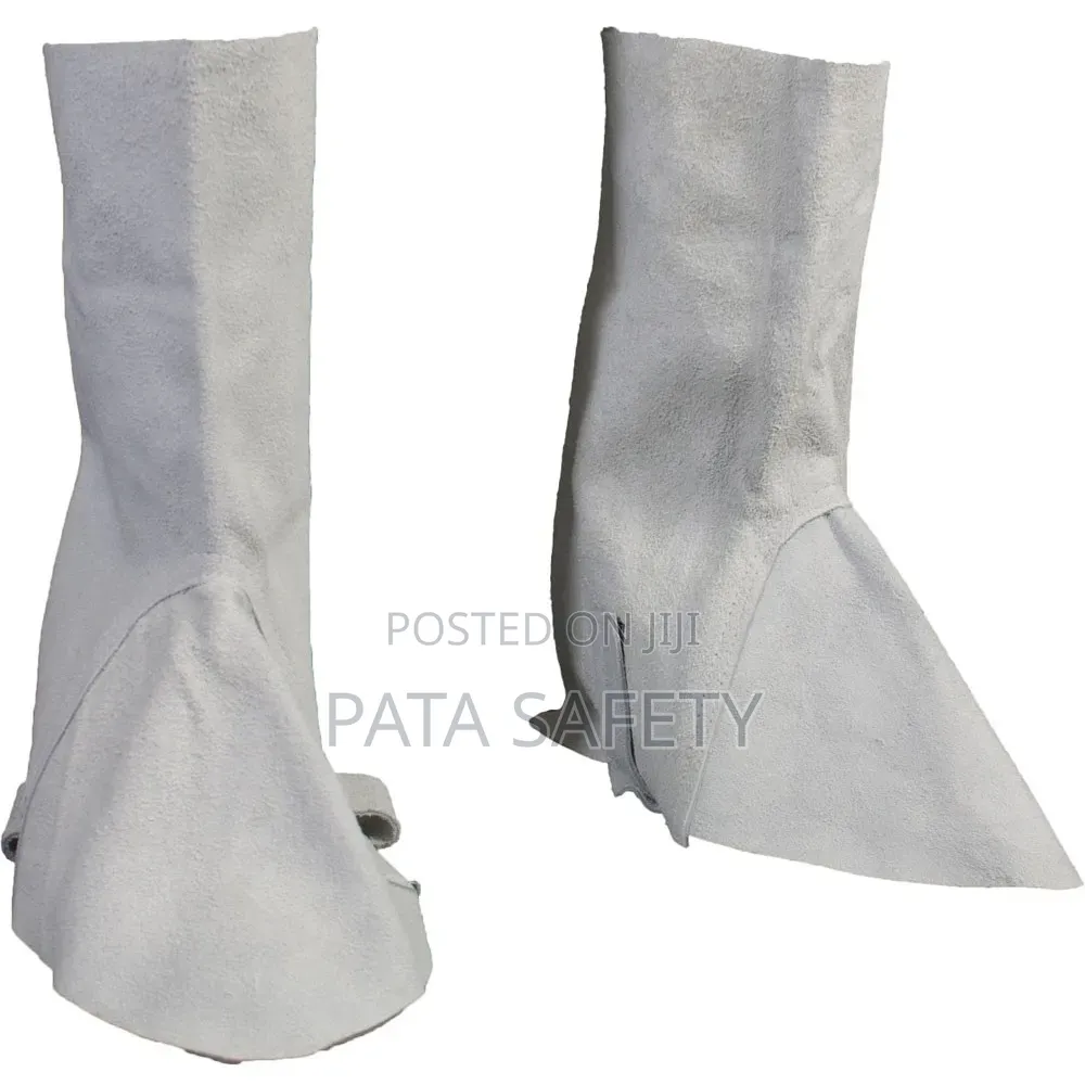 Grey Leather Shoe Guard