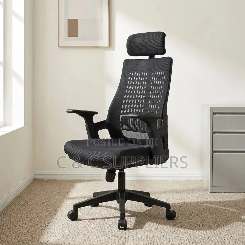 Swivel Lama Mesh Desk Chair.