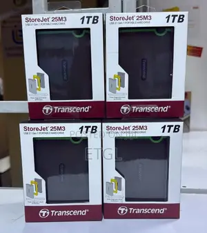 Transcend External HDD 1TB - Iron Grey - TS1TSJ25M3S