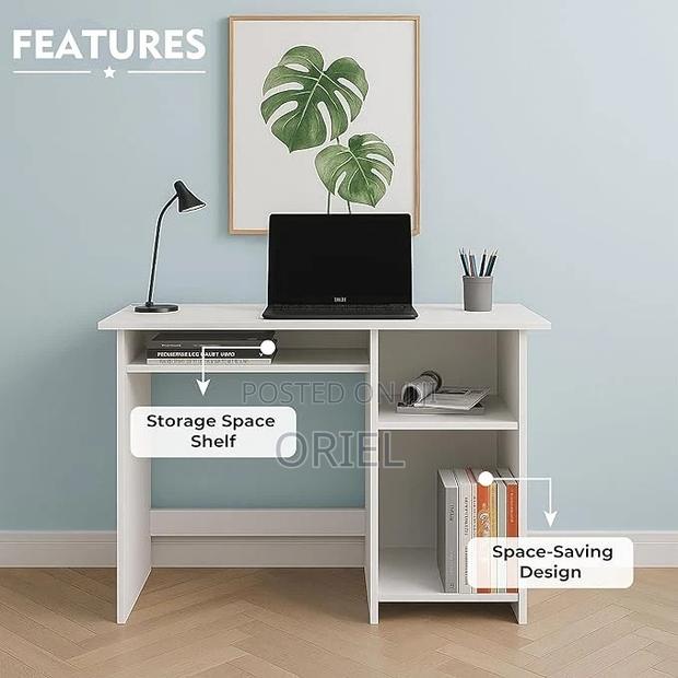 Office Study Desk : Modern Simple Custom Study Desk - thumbnail 6