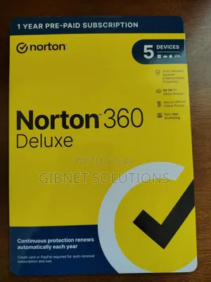 Norton 360 Deluxe 5 Devices
