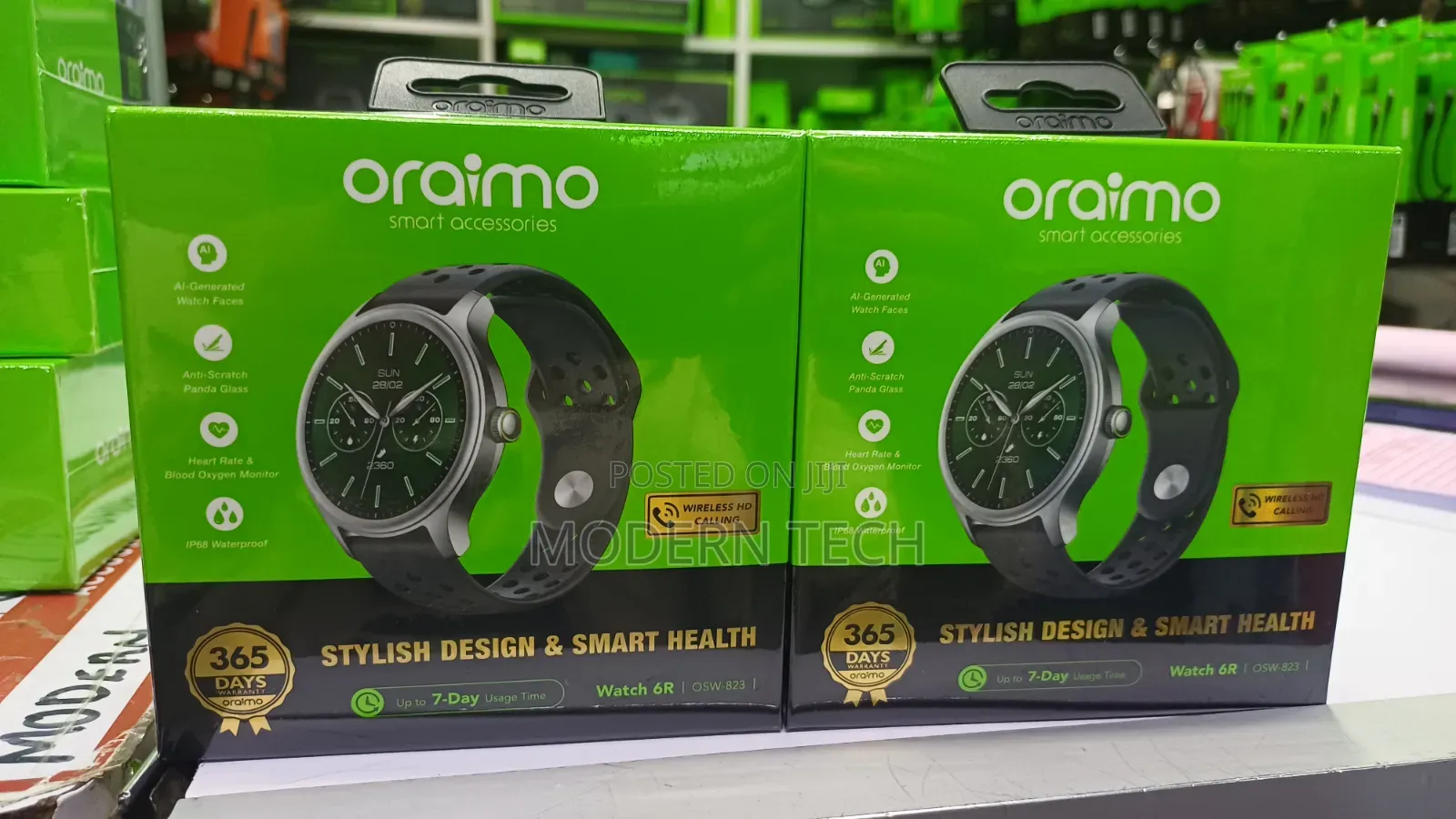 Oraimo Watch 6R Round Display Smartwatch