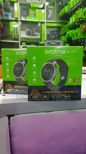 Oraimo Watch 6R Round Display Antiscratch Smartwatch