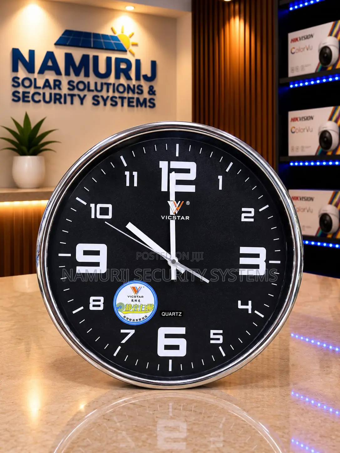 Spy Wall Clock