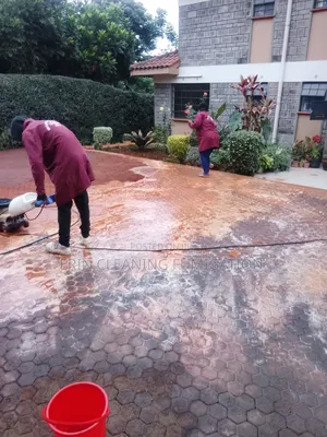 Cabro Cleaning Red Soil