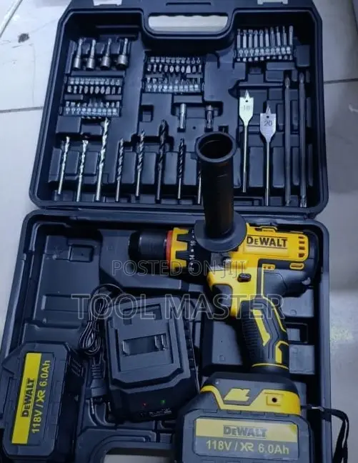 118V DeWalt Cordless Drill Kit/Quality Efficient DeWalt Cordless Drill