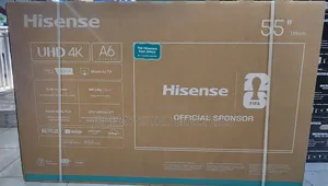 Hisense 55" Uhd A6 Smart Frameless [24+month Warranty]