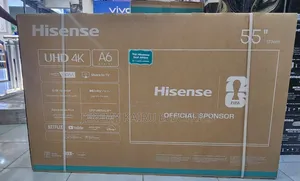 Hisense 55" Uhd A6 Smart Frameless [24+month Warranty]