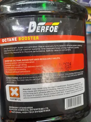 Octane Booster Reduce Exhaust Emissions,increase Fuel Economy,restores