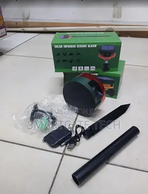 Solar Anti-Theft Alarm With Infrared Motion Detection